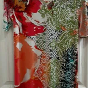 Chico's dress beautiful colors chicos sizing 1